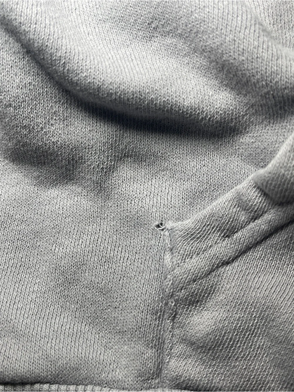 John Galt by Brandy Melville Cropped Zip Hoodie Women's XS/S Blue Gray